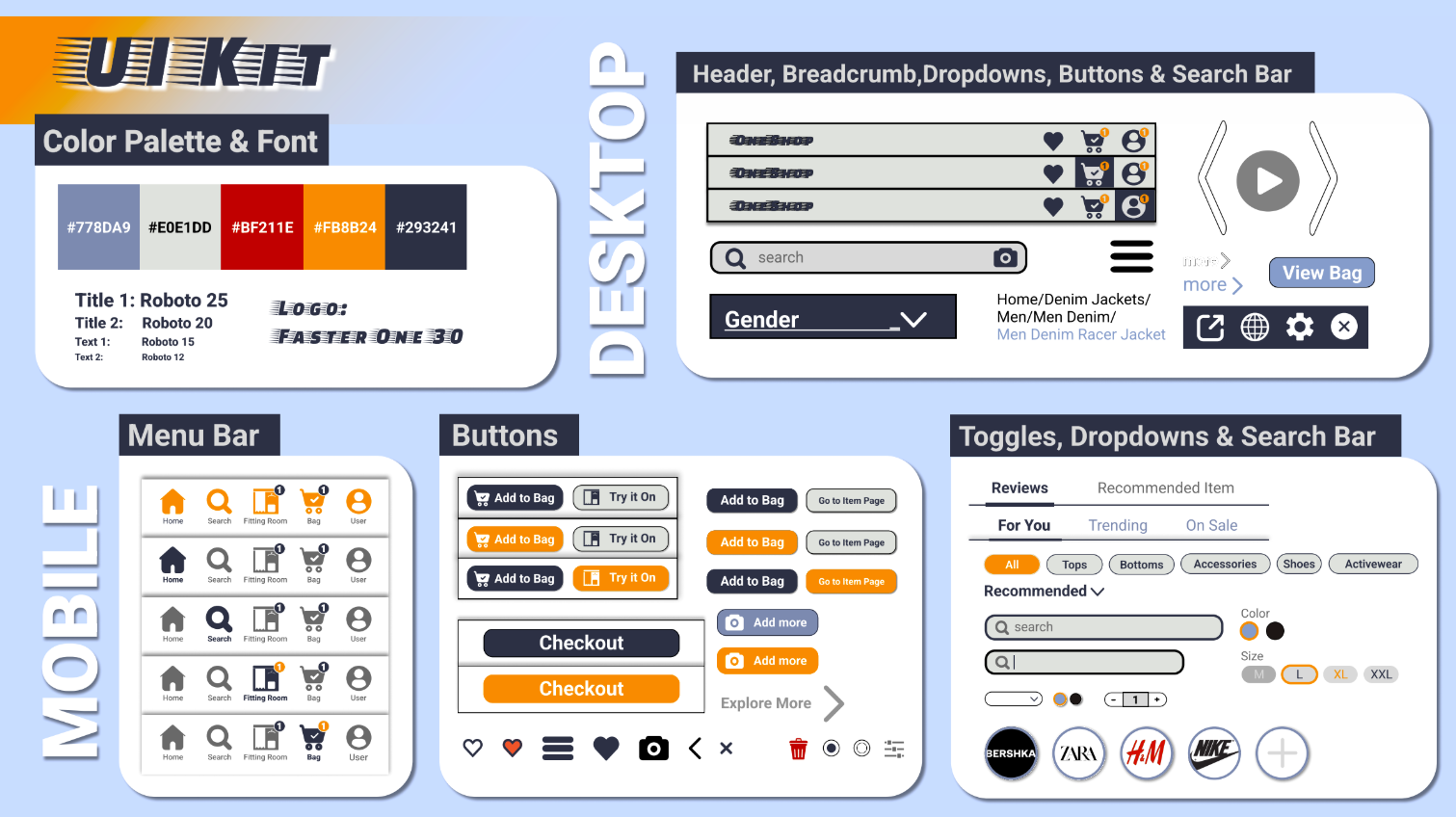 One Shop UI Design System